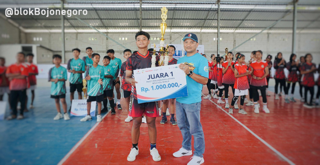 BINVOLK Kalitidu dan Ngasem VC Ukir Sejarah di Voliga Bojonegoro 2025