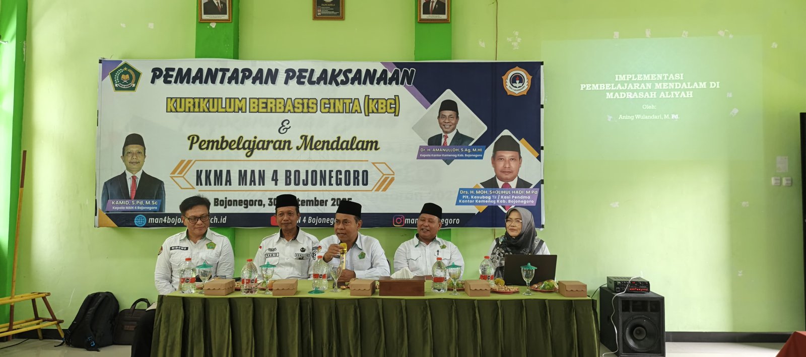 Workshop Deep Learning dan Kurikulum Berbasis Cinta, MAN 4 Bojonegoro Hadirkan Semangat Baru Dunia Pendidikan