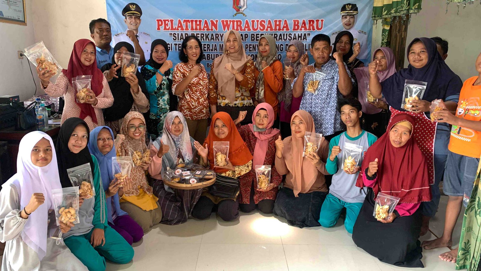 Tekad Kuat Disabilitas Bojonegoro: Dari Pelatihan Jadi Langkah Mandiri Berwirausaha