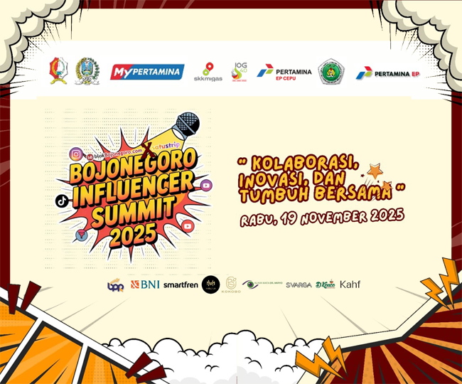 Jangan Lewatkan...! Nanti Malam ada Bojonegoro Influencer Summit 2025