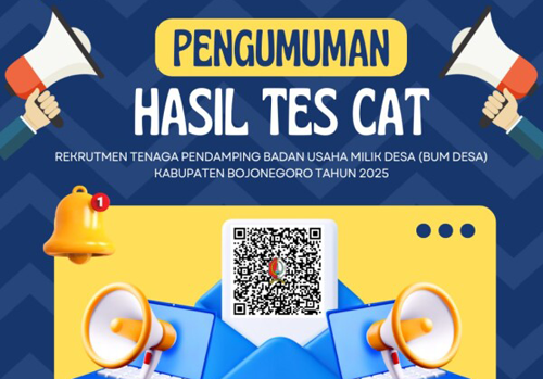 Peserta Lolos Tes CAT Rekrutmen Pendamping BUM Desa di Bojonegoro, Ini Daftar Lengkapnya