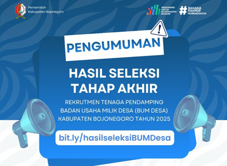 Inilah Hasil Seleksi Calon Tenaga Pendamping BUM Desa Tahun 2025