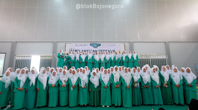 Sah..! PAC ISNU, PAC dan Ranting Fatayat NU se Kecamatan Kanor Resmi Dilantik