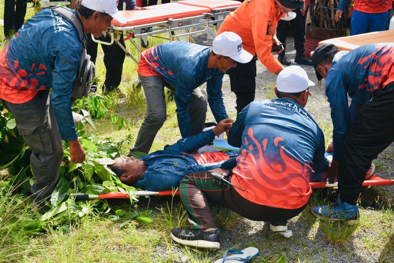 Gandeng BPBD dan Damkar, PEPC Zona 12 Perkuat Kesiapsiagaan Bencana Masyarakat Bojonegoro
