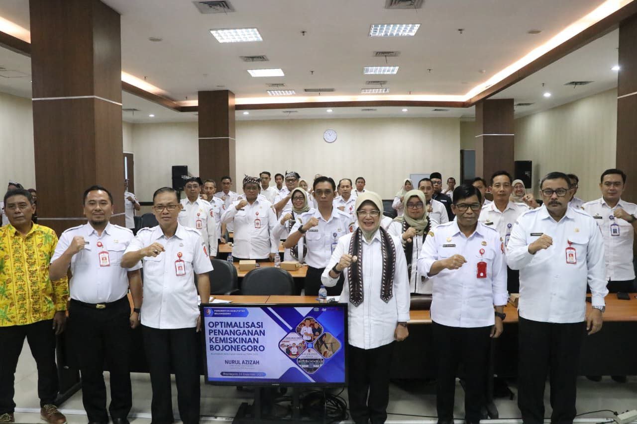 Targetkan Kemiskinan Turun Signifikan, Pemkab Bojonegoro Gelar Rakor TKPKD