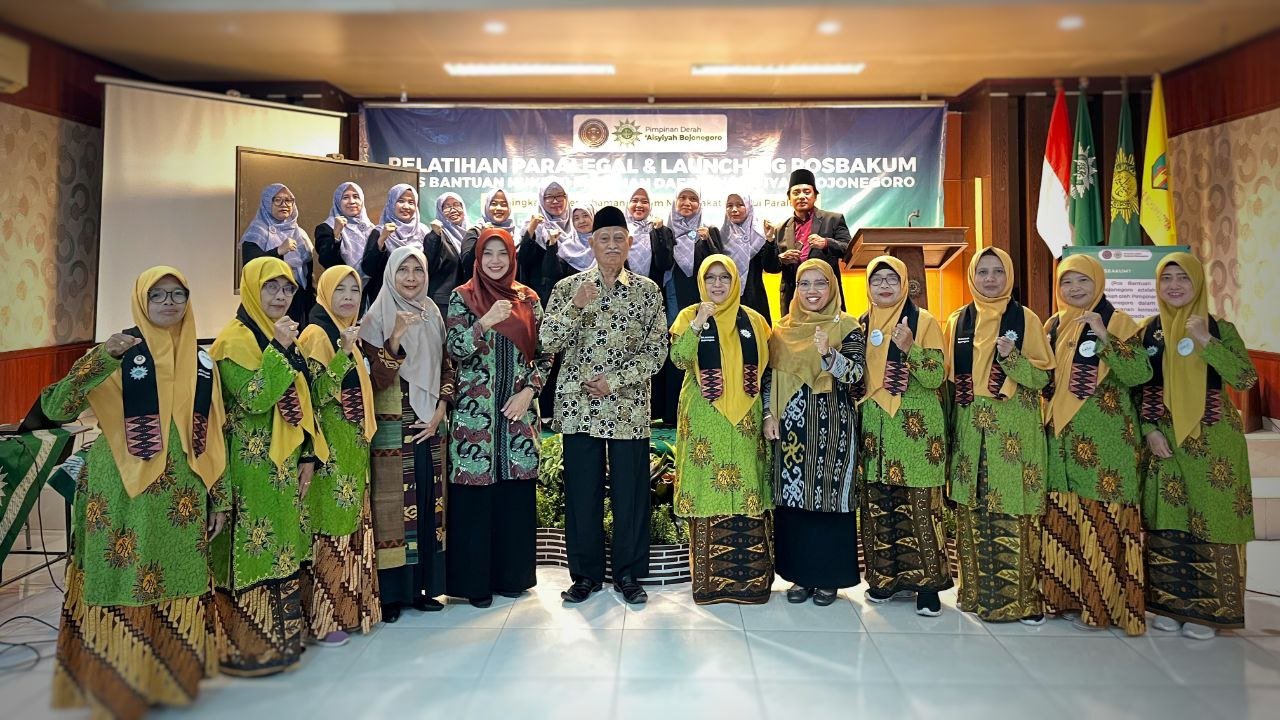 Tingkatkan Literasi Hukum, MHH PDA Bojonegoro Gelar Pelatihan Paralegal dan Launching Posbakum