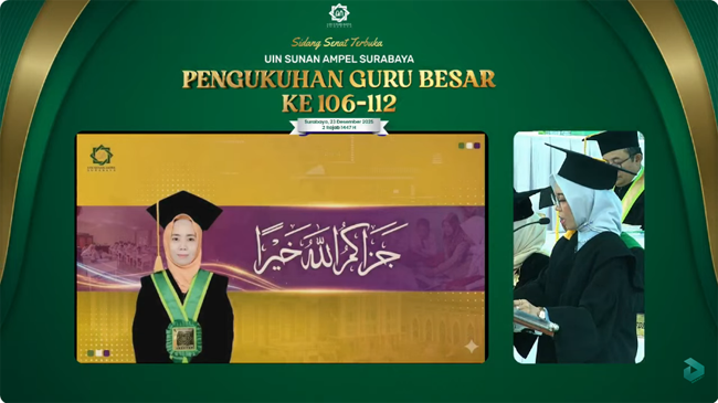 Prosesi Prof Umi Hanifah Alumni Ponpes Attanwir Jadi...