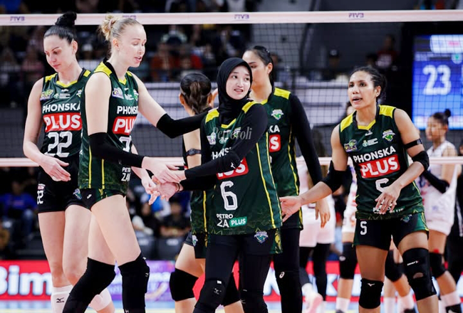 Pesona Pemain Cantik Gresik Phonska Plus Pupuk Indonesia di Proliga 2026