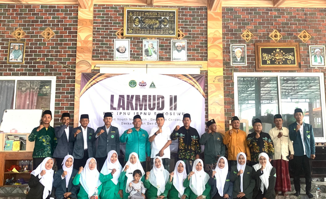 LAKMUD PAC IPNU IPPNU Sukosewu Cetak Kader Pelajar Cerdas, Produktif, dan Beretika