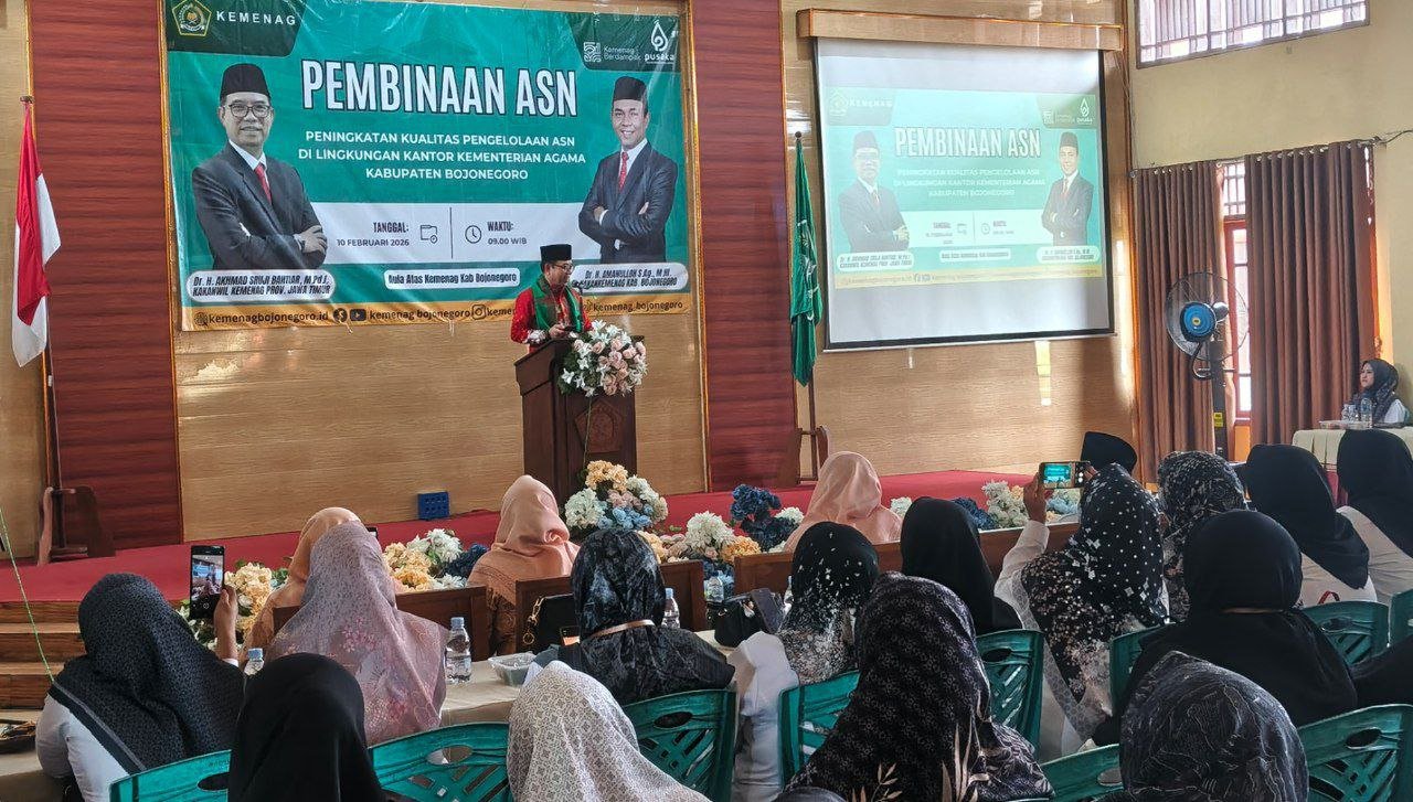 Kakanwil Kemenag Jatim Guncang Mental ASN Bojonegoro: Dari Wakaf hingga Revolusi Budaya Pelayanan