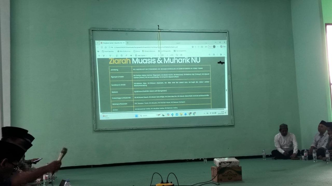 Peringati 1 Abad NU, PCNU Bojonegoro Serentak Ziarahi...