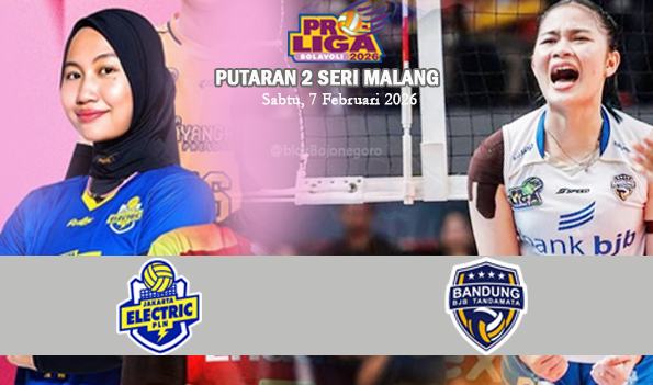 Electric PLN Mobile Vs BJB Tandamata, Poppy Aulia dan Calista Maya Beserta Tim yang Sama-Sama Mencari Kemenangan