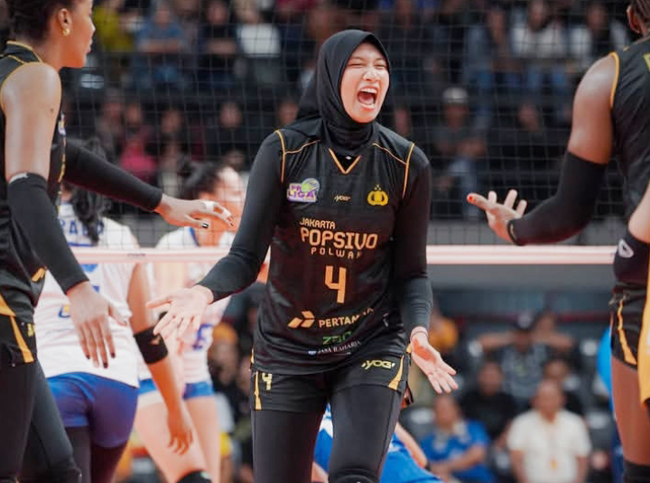 Aksi Chelsa Berliana Nurtomo di Proliga 2026