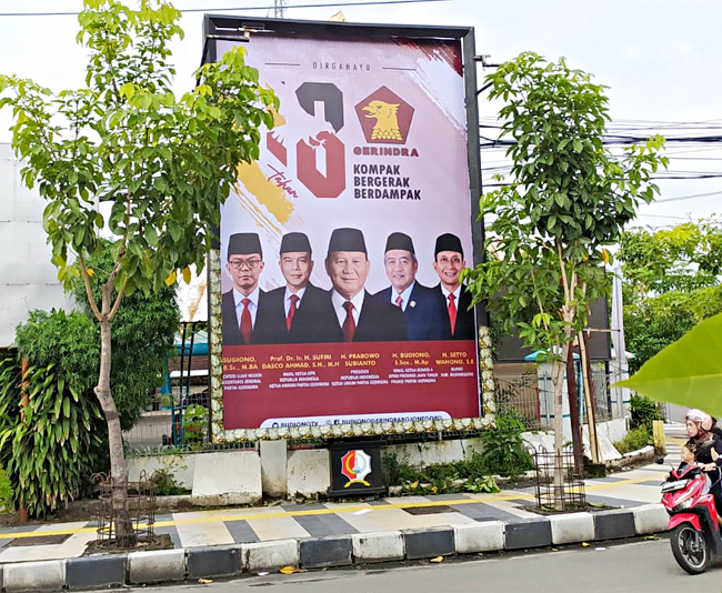 Budiono: HUT Partai Gerindra dengan Santunan Yatim dan Doa Bersama