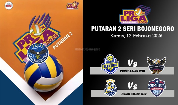 Jadwal Proliga 2026 Hari Ini: Electric PLN Vs...