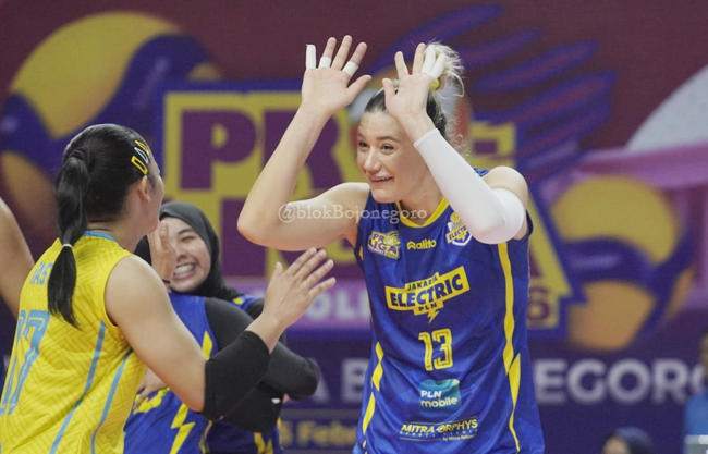 Hasil Proliga 2026 Putri: Electric PLN Mobile Menang...