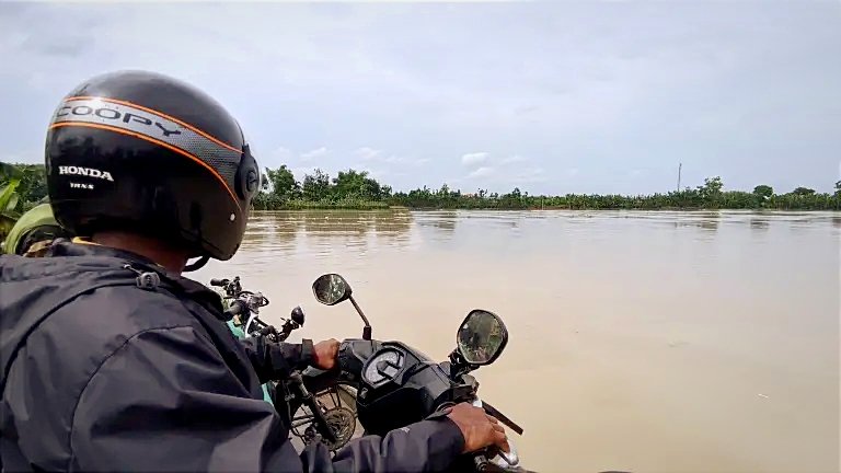 Sungai Bengawan Solo Bojonegoro Siaga 1 Banjir, Tren...