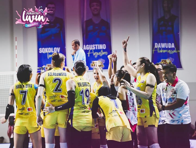 Jakarta Livin Mandiri Gagal ke Final Four Proliga...