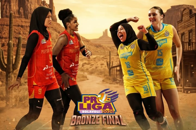 Dramatis 5 Set: Popsivo Polwan Juara 3 Proliga...