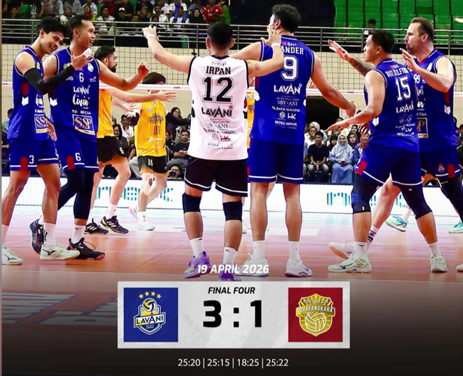 Jakarta LavAni Lagi-Lagi Kalahkan 3-1 Bhayangkara Presisi