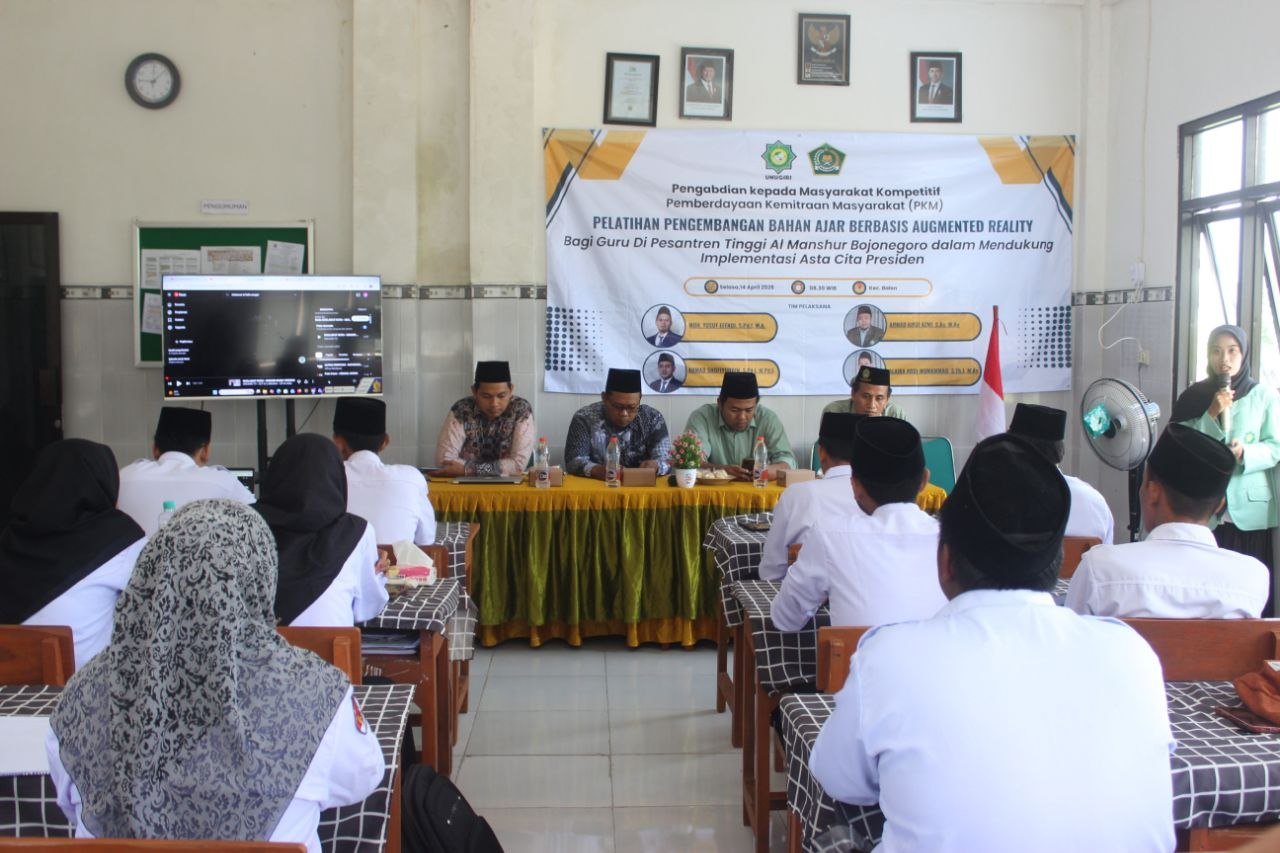 Dosen UNUGIRI Bojonegoro Latih Guru Al Manshur Kembangkan...