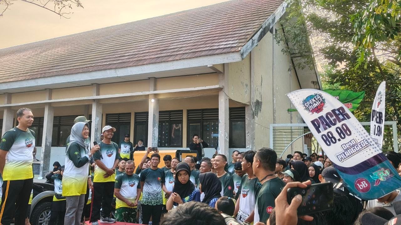 Berangkatkan Spekta Bumi Fun Run 2026 Resmi, Wabup...