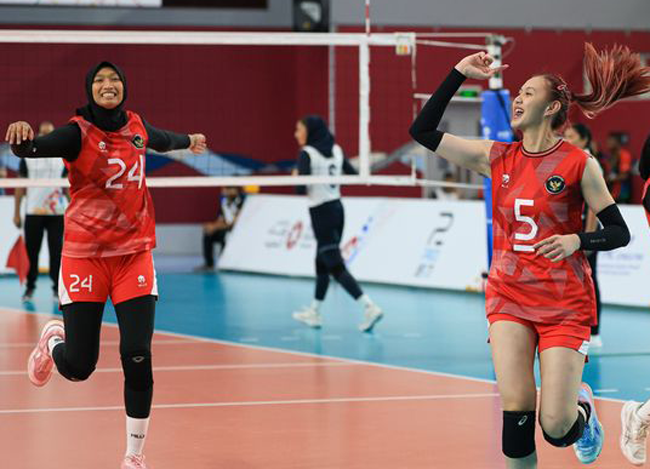 Inilah Skuad Timnas Voli Putri Indonesia di AVC...