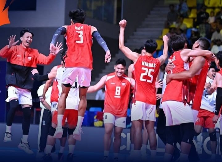 Set Kedua Final Timnas Indonesia Vs Korea Selatan:...