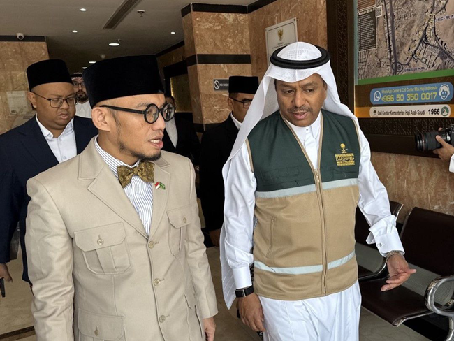 Wamenhaj Saudi dan Wamenhaj RI Bahas Skema Tanazul...