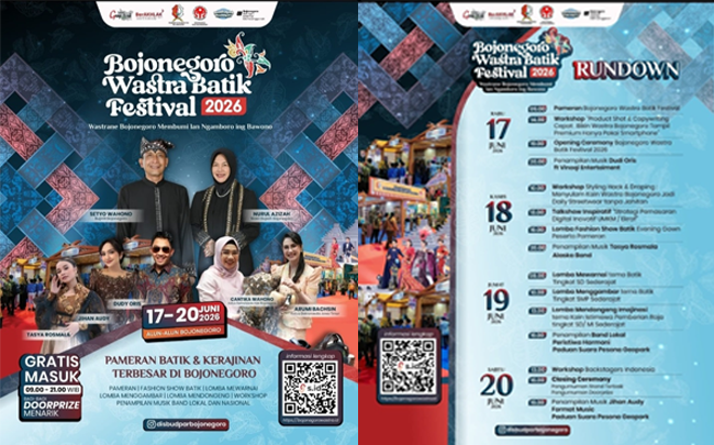 Ingat...! Pameran Batik dan Kerajinan Terbesar di Bojonegoro...