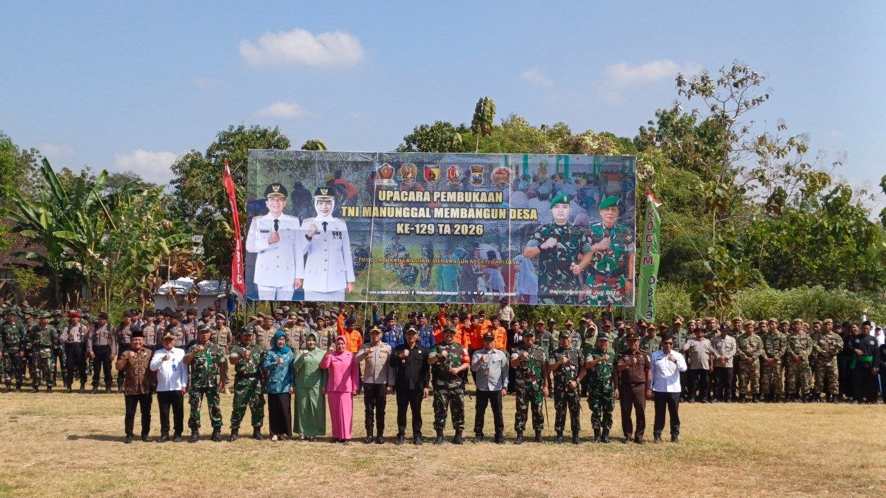 Dari Desa Kesongo, TMMD ke-129 Jadi Motor Pembangunan...