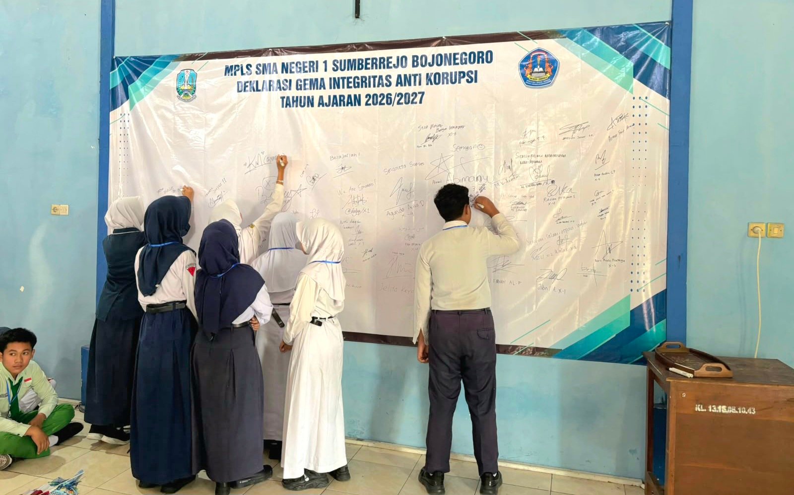 MPLS SMAN 1 Sumberrejo Bojonegoro, Komitmen Deklarasi Gema...