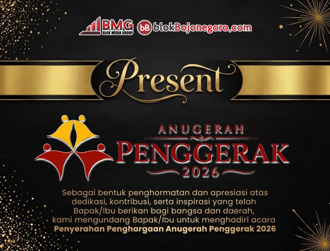 blokBojonegoro Gelar Anugerah Penggerak 2026, Apresiasi Tokoh Pemberi...