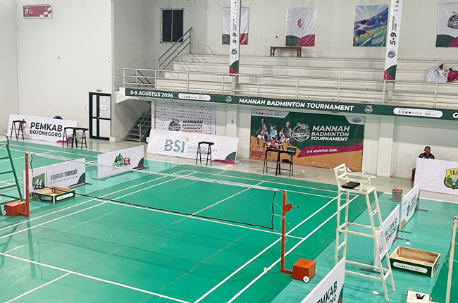 200 Peserta Bersaing di Mannah Badminton Tournament 2026,...