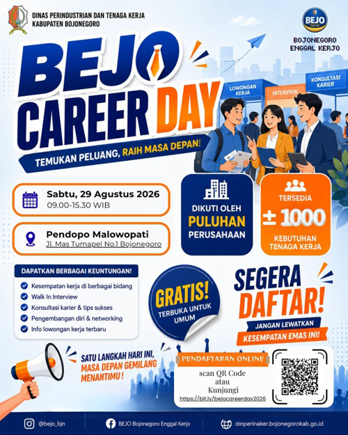 Segera Digelar! BEJO CAREER DAY 2026: Ada 1.000...