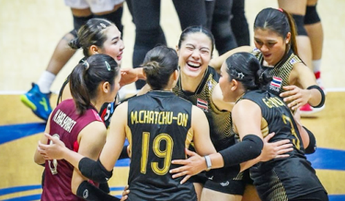 Thailand Menggila, Sapu Bersih Babak Grup AVC Women's...