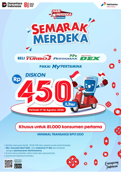 Terakhir Hari Ini! Diskon BBM Rp450/Liter dan Flash...
