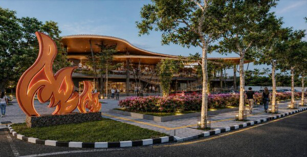 Wajah Baru Taman Rajekwesi, Wajah Kota Bojonegoro dari...