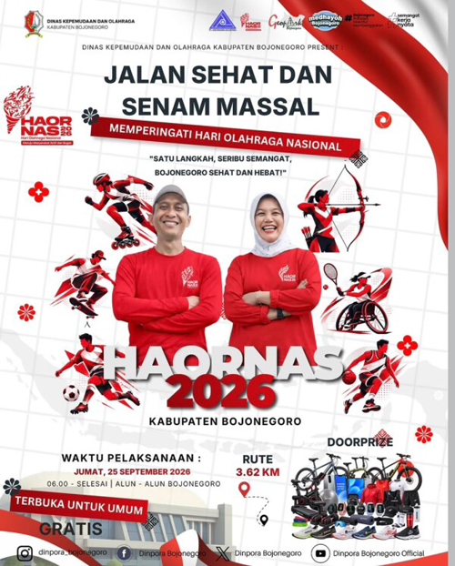 Besok Pagi..! Gratis, Jalan Sehat dan Senam Masal...