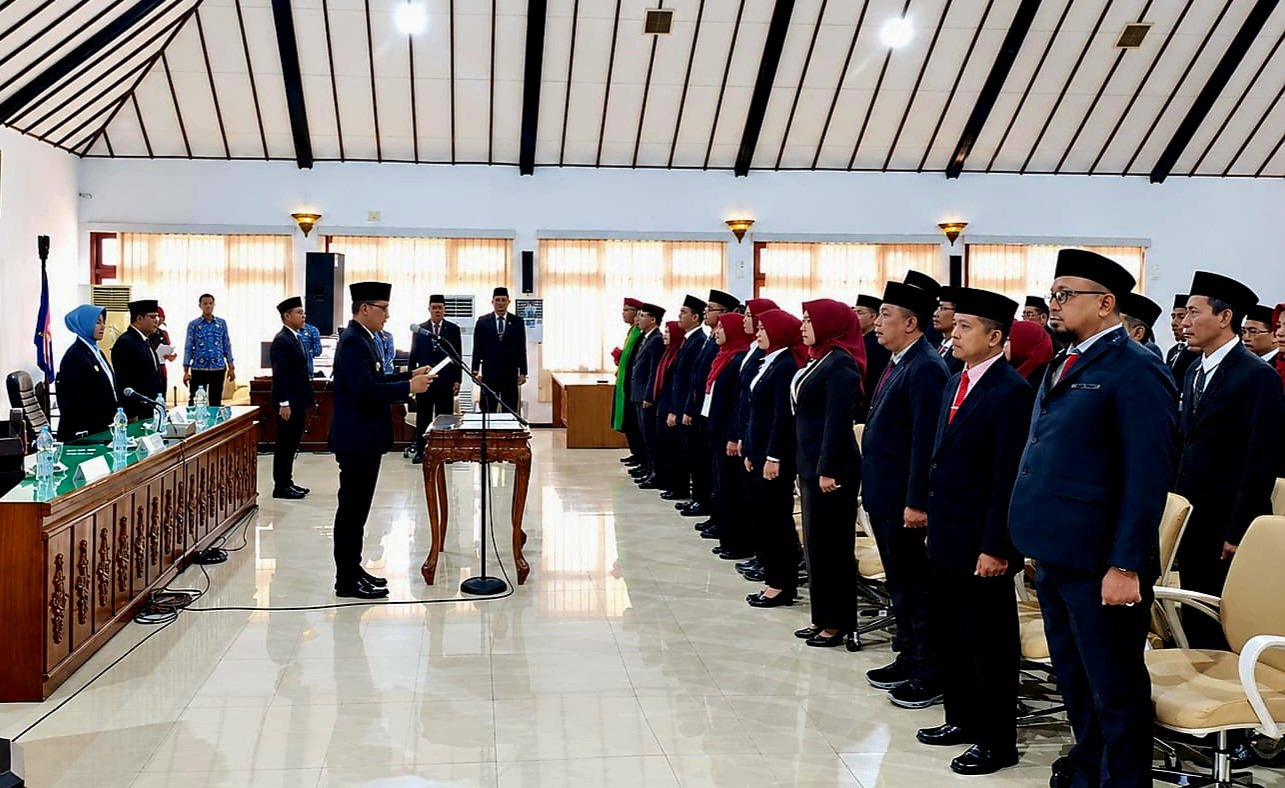 111 Pejabat Pemkab Bojonegoro Dimutasi, Dua Kepala Dinas...
