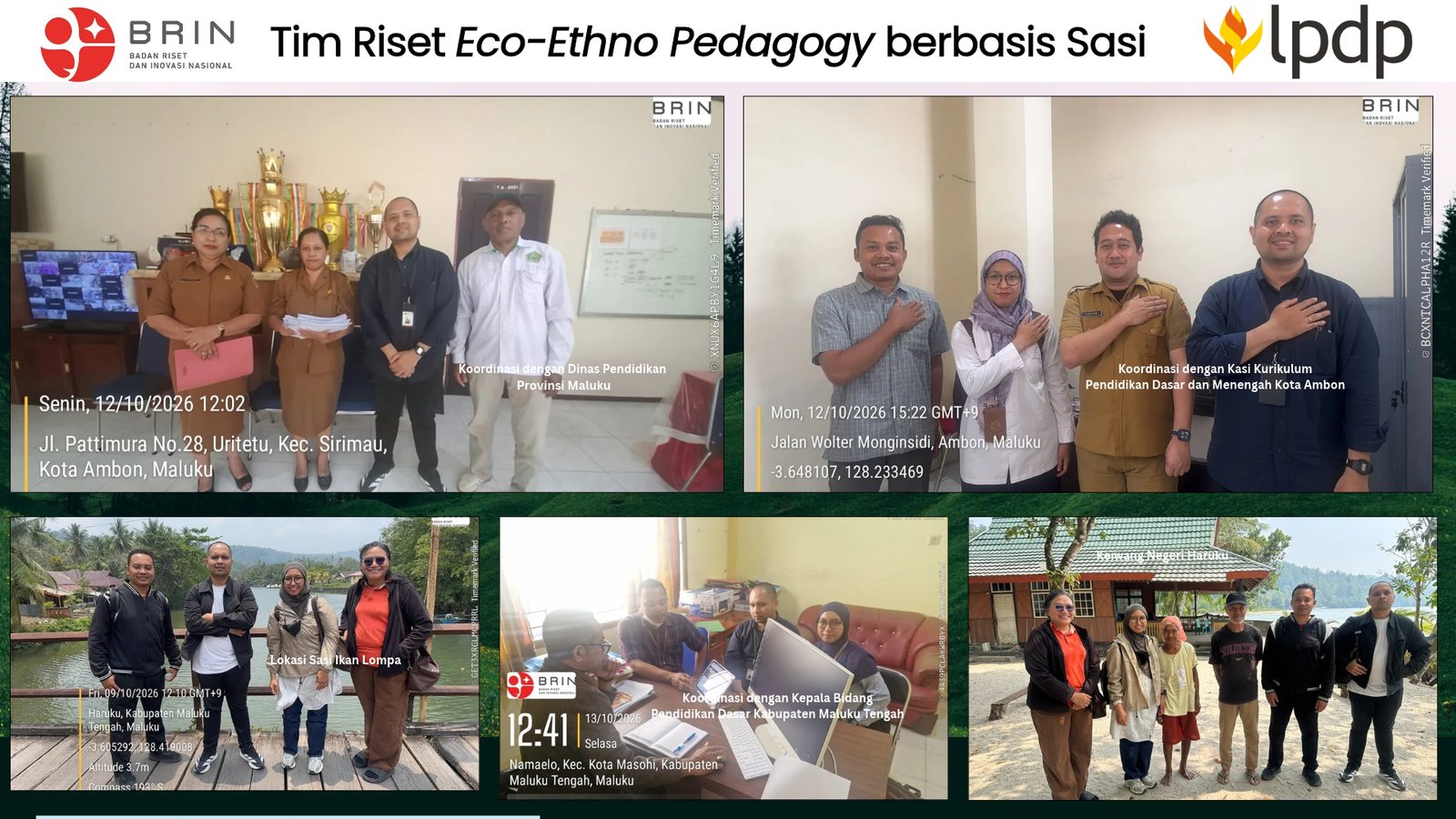 Tim BRIN Kembangkan Model Eco-Ethno Pedagogy Berbasis Sasi...