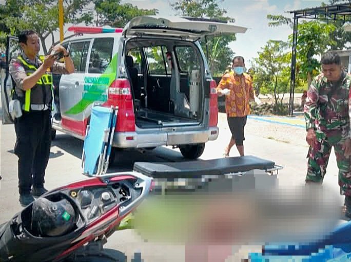 Tabrakan Mobil vs Motor di Bojonegoro, Pemotor Meninggal di TKP