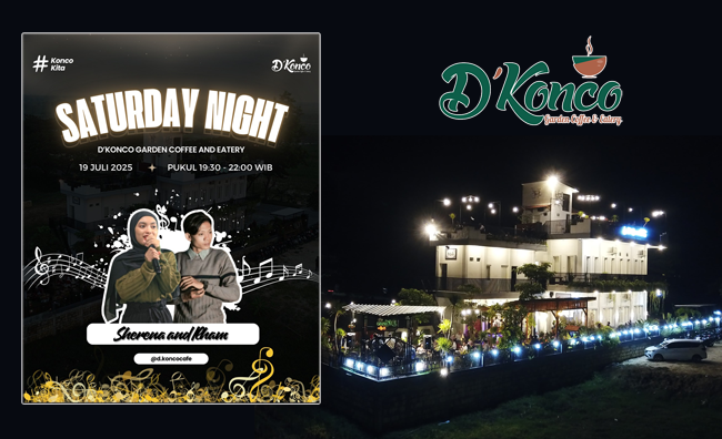 Live Musik D'Konco Cafe Bareng Sherena dan Ilham