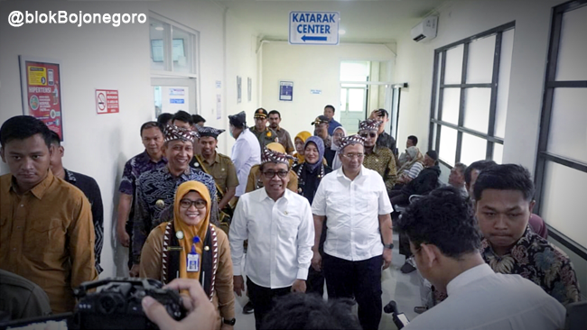 Dirjen Kemenkes dan Menko PMK Resmikan Katarak Center RSUD Padangan Bojonegoro