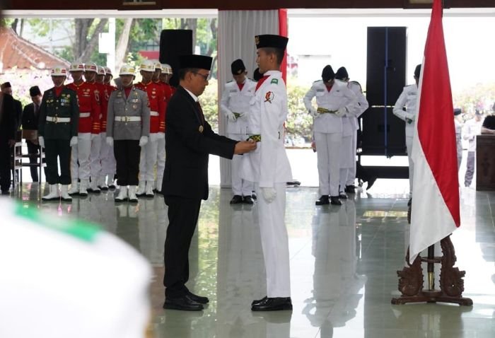 72 Paskibraka Resmi Dikukuhkan untuk HUT RI KE-80