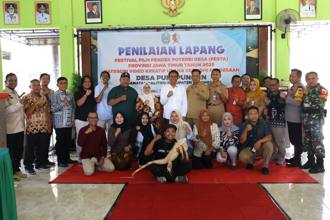 Desa Pungpungan Bojonegoro Masuk 5 Besar Nominasi Provinsi Jatim 2025