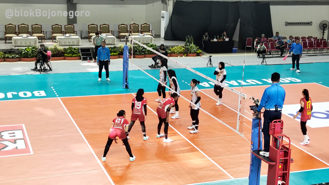 Tak Berdaya, Tectona Kembali Kalah 0-3 dari TNI AU Electric