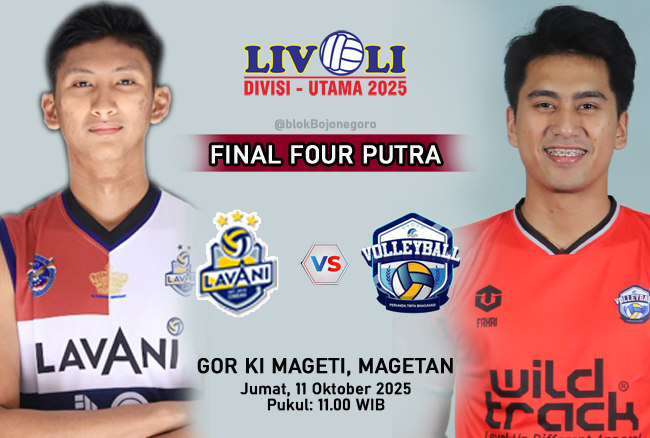 PREVIEW: LavAni Navy Vs Tirta Bhagasasi, Saatnya Balas Dendam