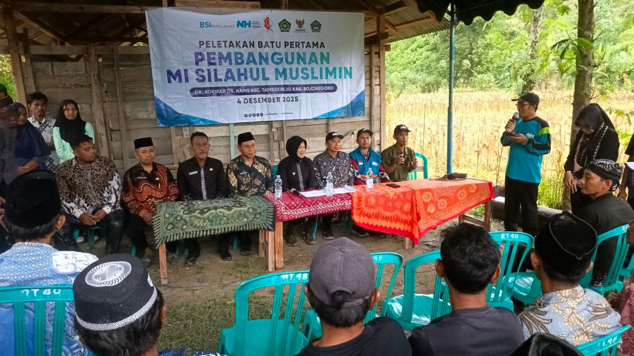 Sinergi Besar di Dusun Kahuripan-Napis: Gedung Cabang MI Silahul Muslimin Mulai Dibangun Dua Lantai