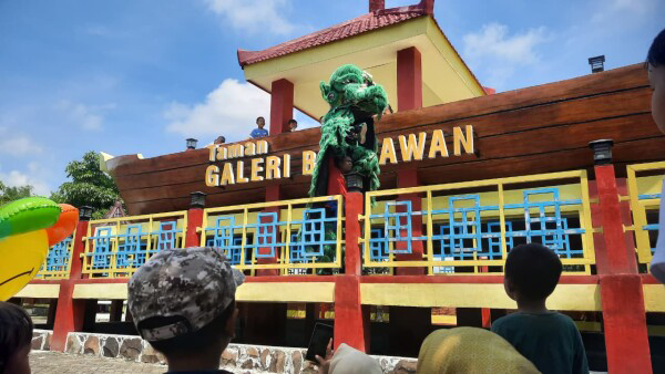 Liburan di Galeri Bengawan Bojonegoro, Nonton Barongsai dan Belajar Sejarah